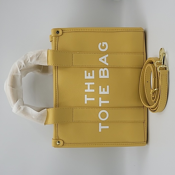 Unbranded Handbags - Unbranded THE TOTE BAG with crossbody strap - Yellow